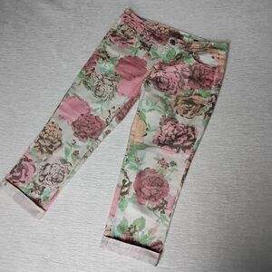 Nine West Vintage AMERICA 27 (Or 4P) Floral Patterned Jeans